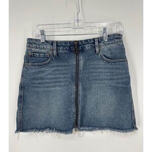 We The Free Denim Mini Skirt